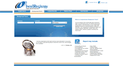 Desktop Screenshot of intelregistry.com